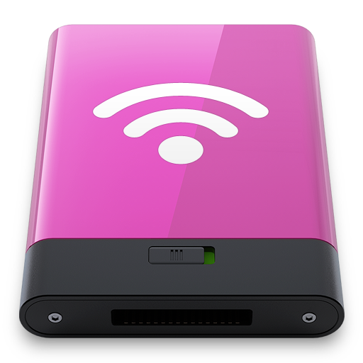 Pink Airport W Icon 512x512 png